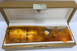 One bottle Louis Roederer "Cristal" Champagne 2005 750 ml in the original presentation box