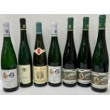 Twenty-two bottles various white wines including Forstmeister Geltz Zilliken Mosel 2018 x 2,
