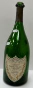 An empty magnum Moët et Chandon Cuvée Dom Perignon Vintage 1961 disgorged 1981,