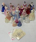 A collection of Royal Doulton figures comprising "Welcome" (HN3764),