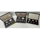 A collection of modern commemorative silver proof coinage including twelve Millionaires Collection