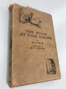 A A MILNE "House at Pooh Corner", with illustrations by E H Shepard, published 1928, tooled and