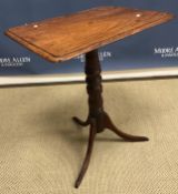 A Victorian mahogany occasional table, t