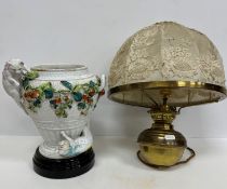A late 19th Century Dresden porcelain oi