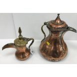 A 19th Century Turkish copper and brass