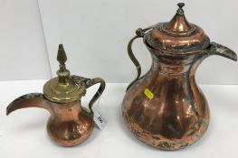 A 19th Century Turkish copper and brass