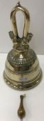 A 19th Century Sino Tibetan bronze bell