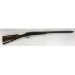 A Sabel 12 bore shotgun, double barrel,