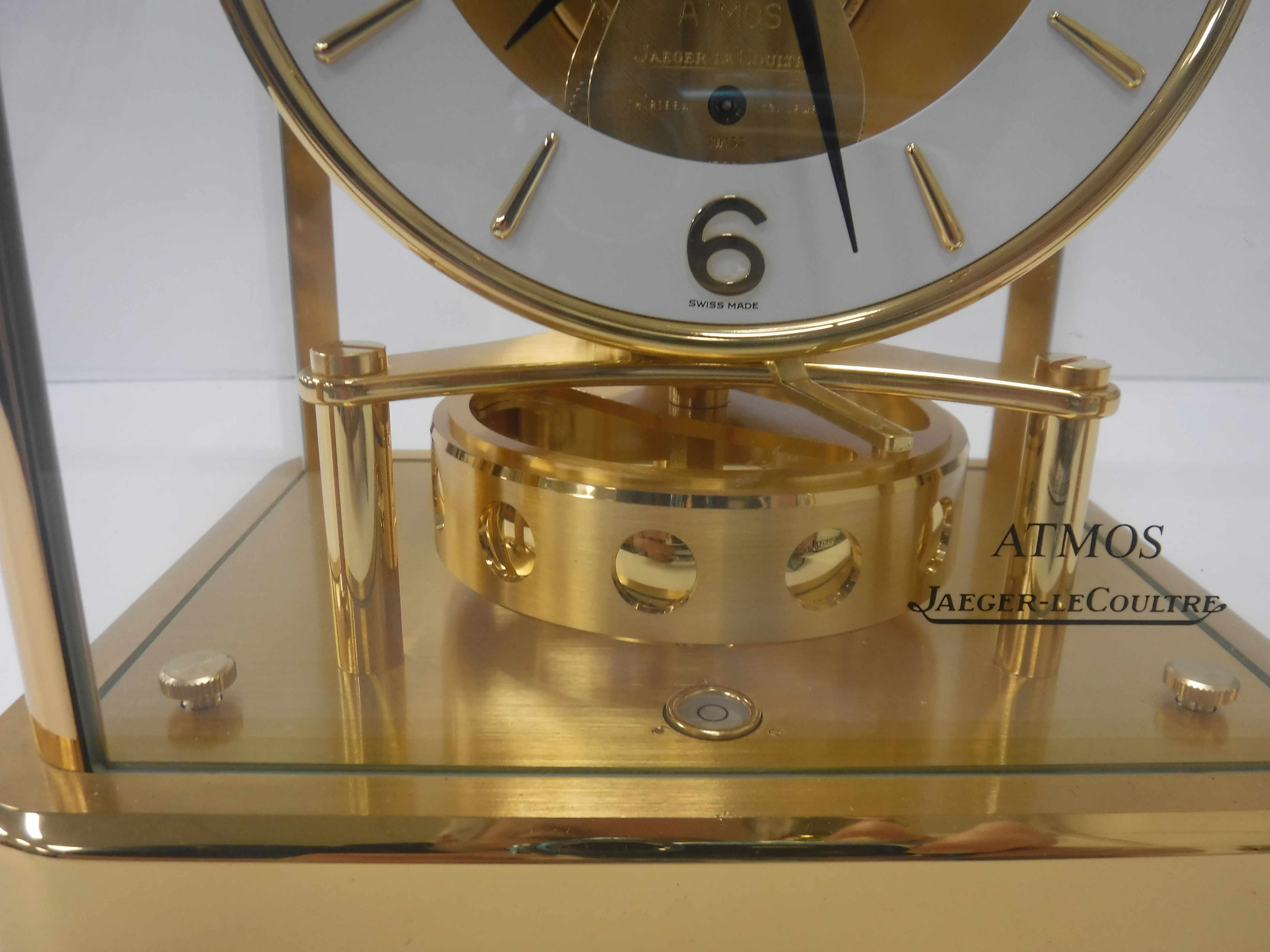 A Jaeger-le-Coultre "Atmos" clock, the m - Image 8 of 10