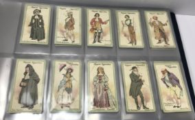Three albums of various cigarette cards