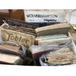 A box containing assorted Victorian and