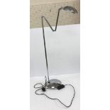 An Orbis ClassiCon chrome plated adjustable floor lamp,