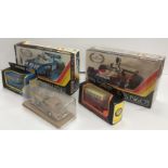 A box containing assorted boxed Matchbox and Solido car models to include Surtees TS16/03,