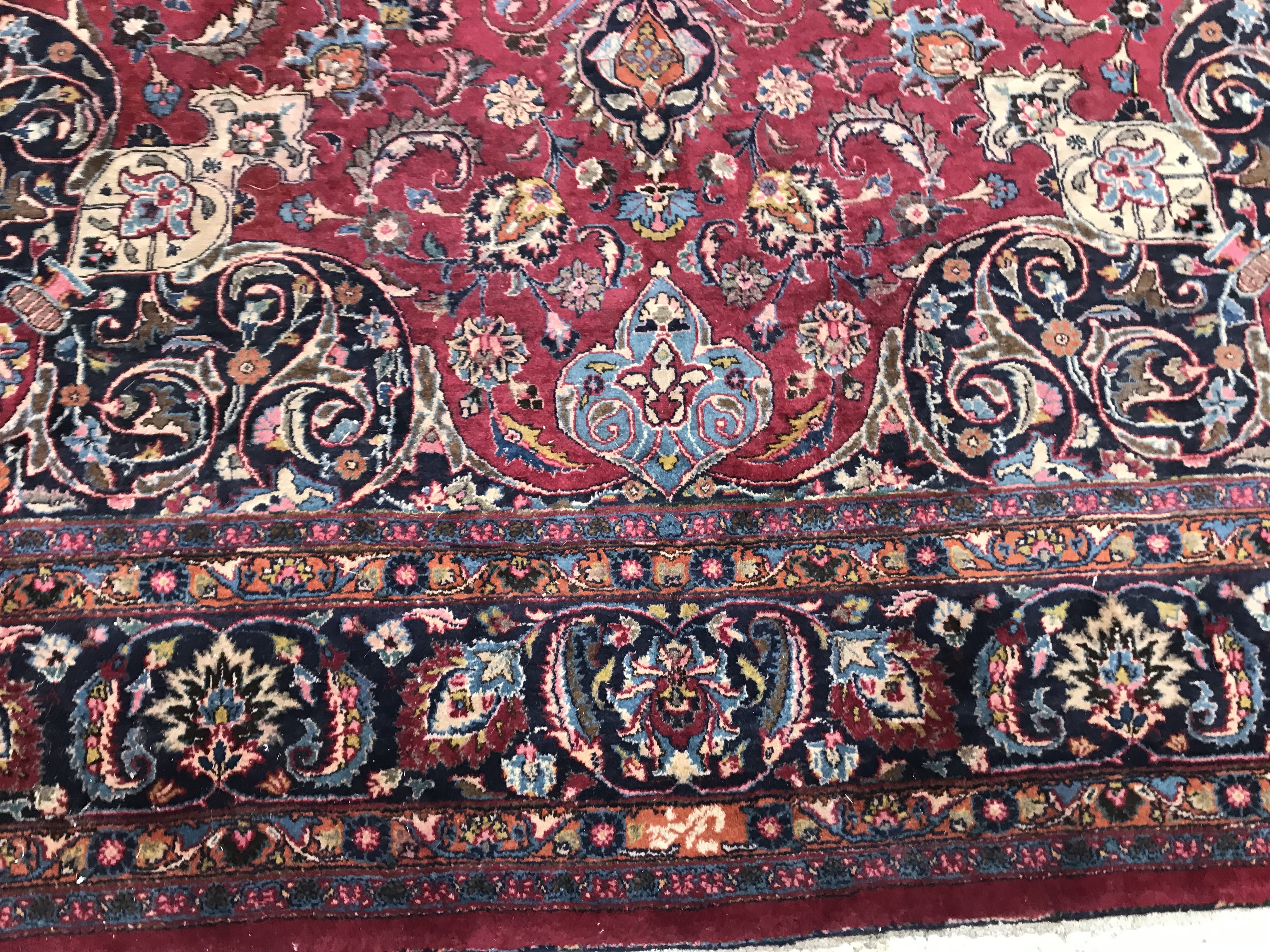A Persian carpet, - Image 10 of 18