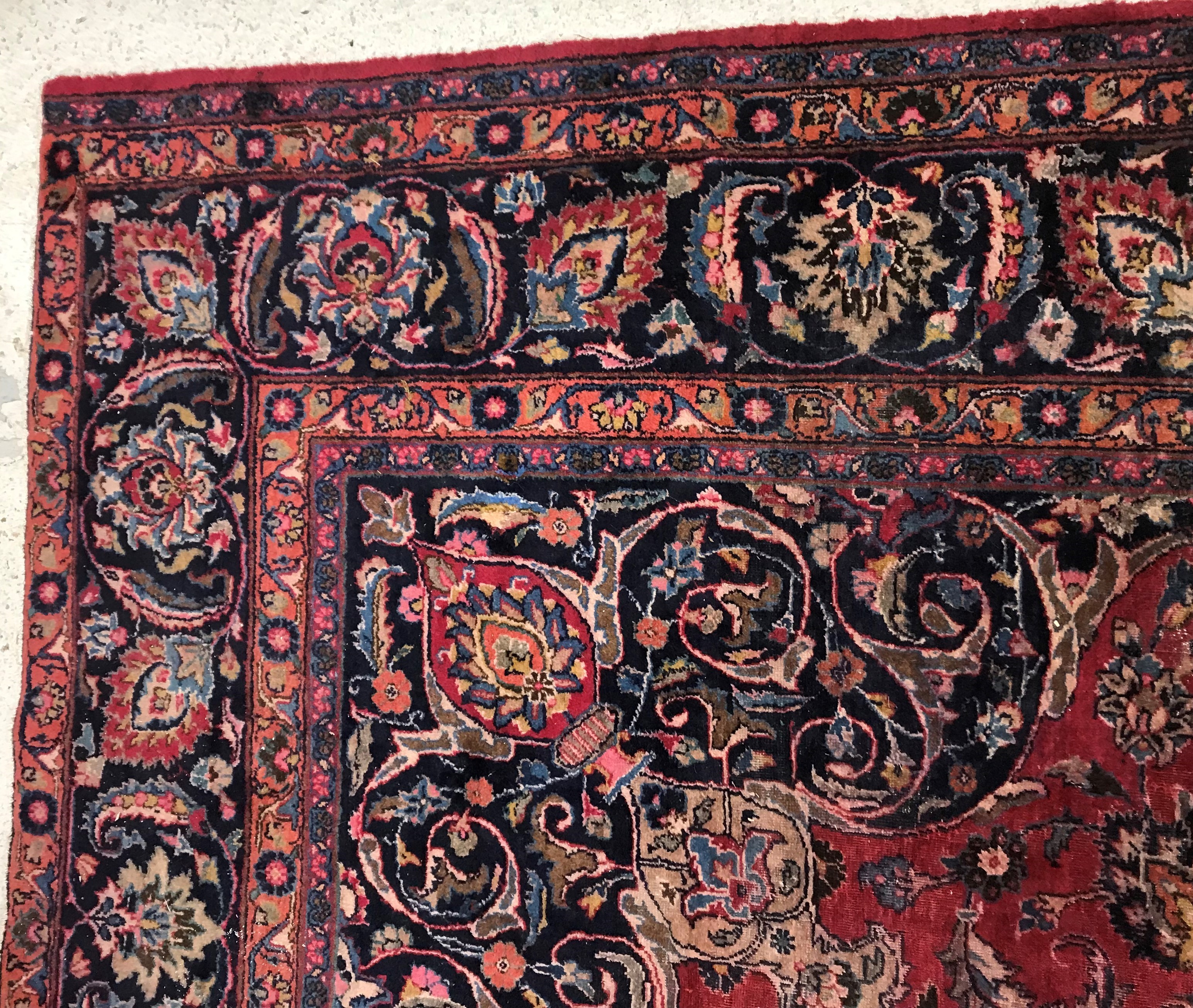 A Persian carpet, - Image 3 of 18