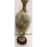 A Royal Worcester vase,