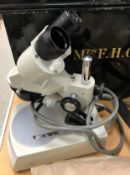 A Euromex Model KTD 39579 electric binocular microscope,