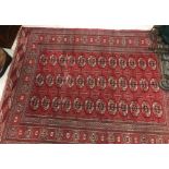 A modern Tekke Bokhara rug,