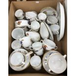 A large quantity of Royal Worcester "Evesham" to include tureens, avocado dishes,