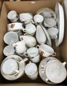 A large quantity of Royal Worcester "Evesham" to include tureens, avocado dishes,