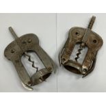 Two “Magic Lever Cork Drawer” corkscrews (2)