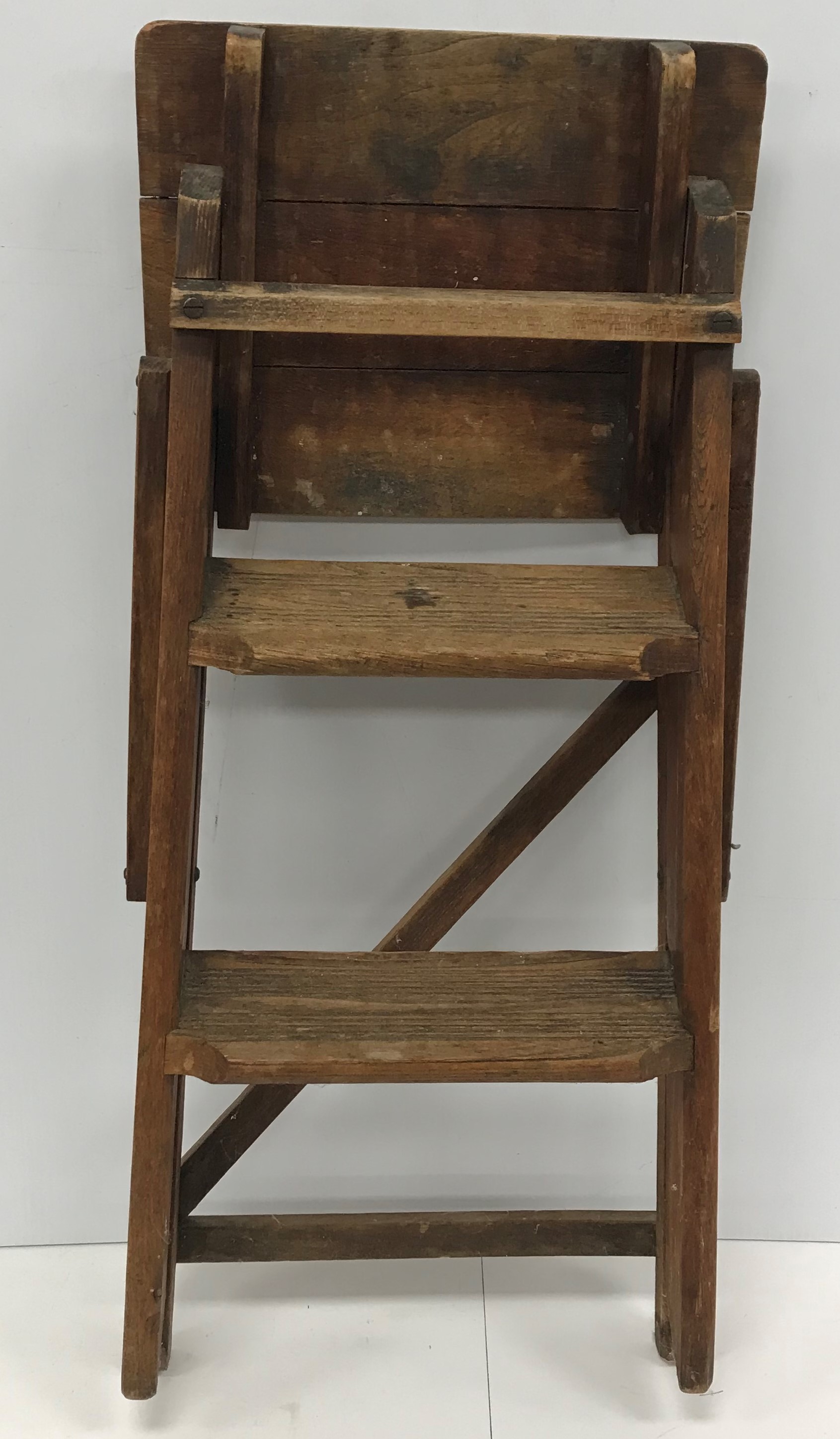 A large collection of baskets, a pine commode, a small pair of decorative steps, - Image 3 of 16