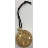 An 18-carat gold cased pocket watch by Lautier of Bath with fusée movement inscribed “Lautier