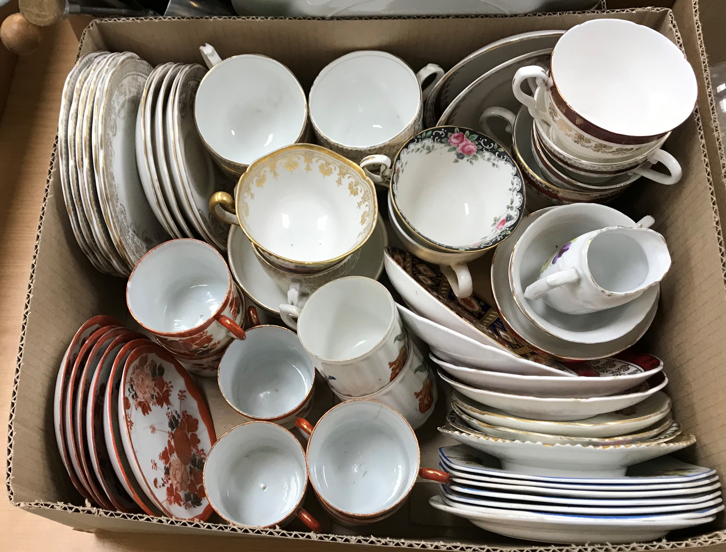 Four boxes of assorted china, glass, - Image 3 of 4