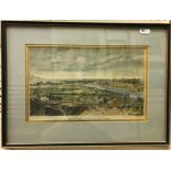 AFTER ROLLO "A view of the city of Paris - engraved by the King's Authority for the Geographical