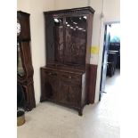 A Regency mahogany bookcase cabinet,