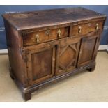 An 18th Century oak dresser,