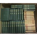 A set of The London Edition "Novels of Charles Dickens", tooled cloth board bound,
