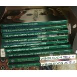 A collection of Wimbledon Tennis Championship official annuals, 1983-2013, various publishers,