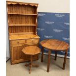 A modern pine dresser,