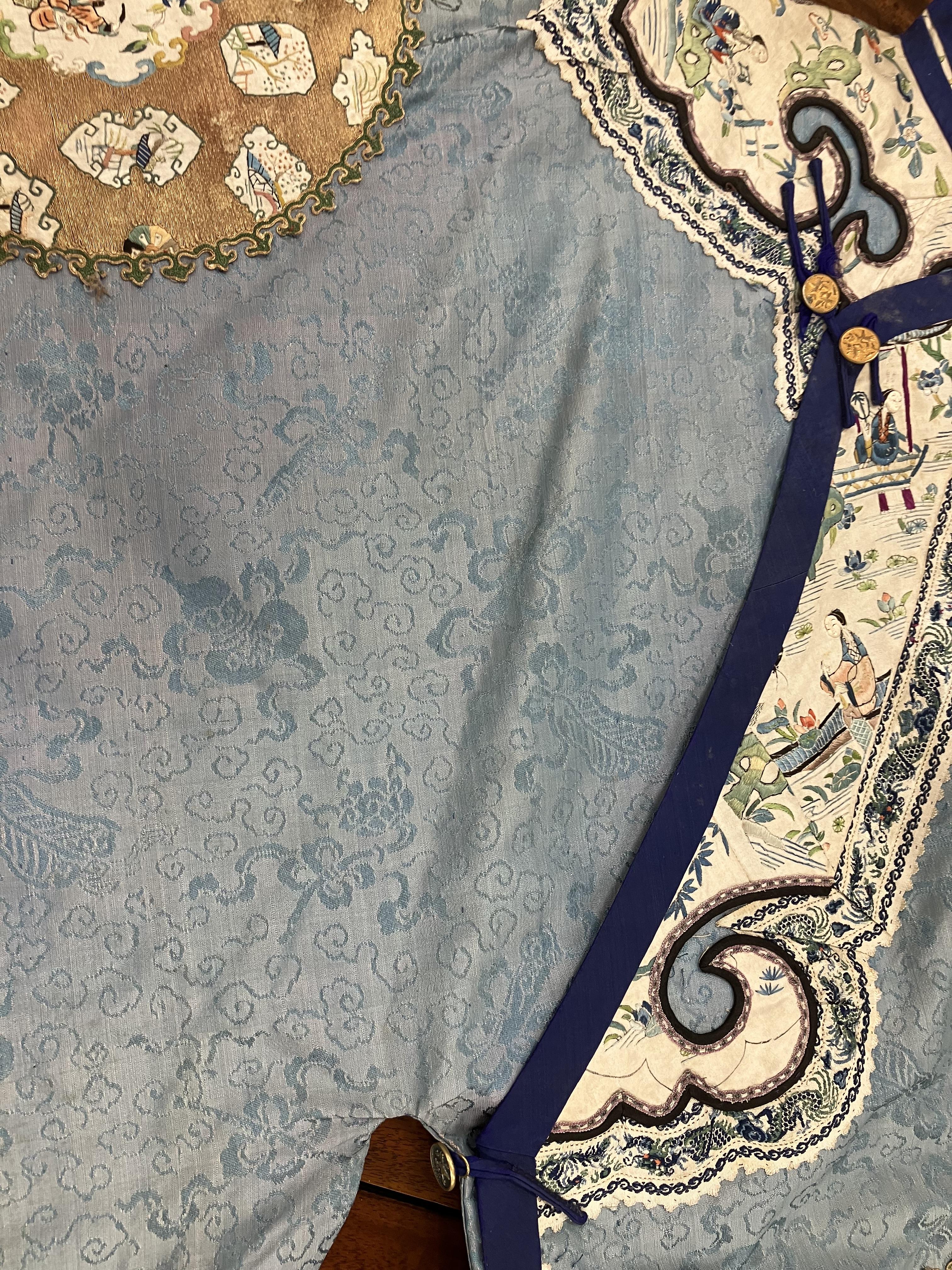 A circa 1900 Chinese silk jacket, - Image 24 of 81