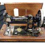 A circa 1912/1913 Pfaff hand crank sewing machine serial No.