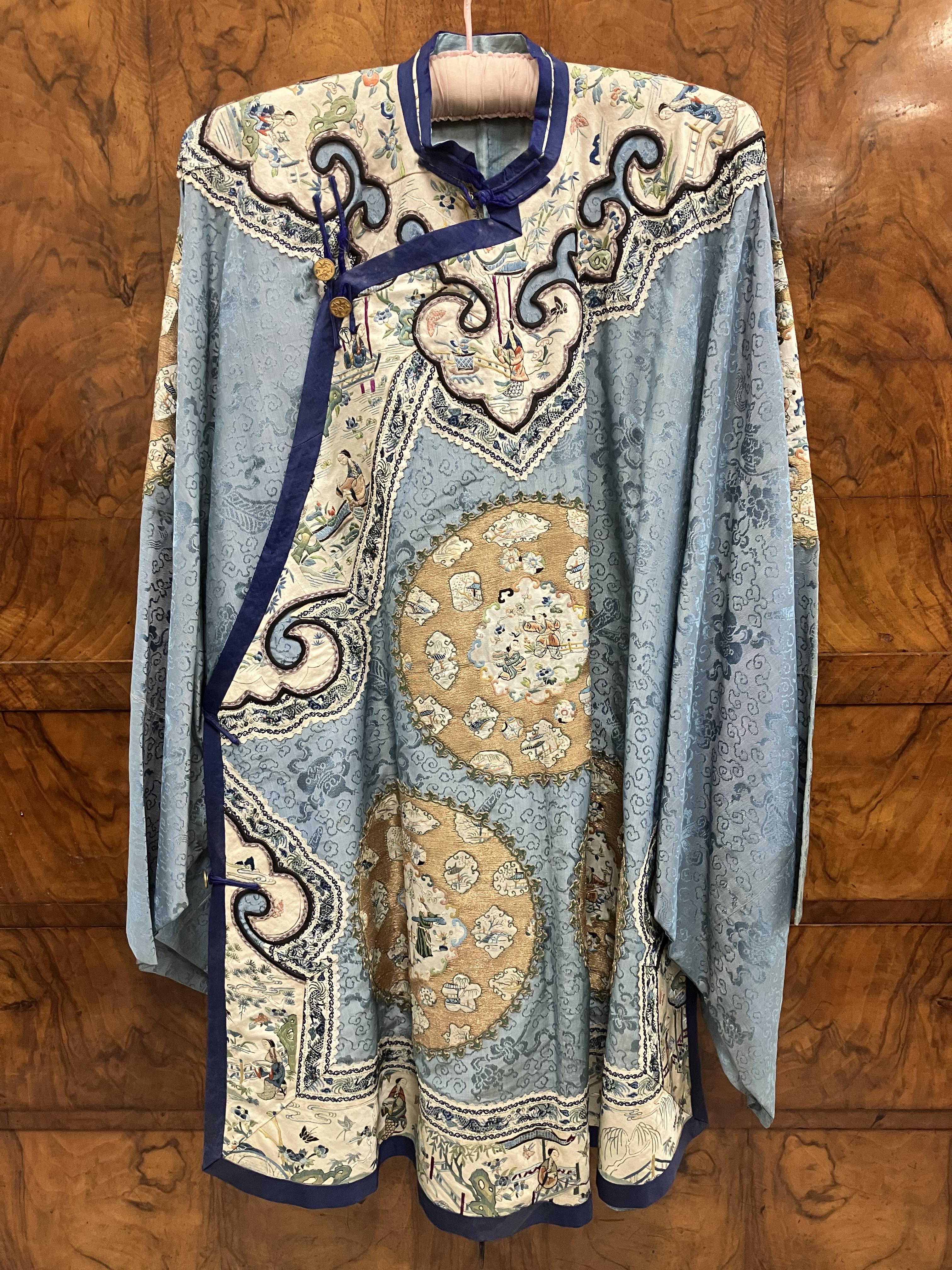 A circa 1900 Chinese silk jacket,