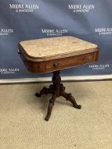 A 19th Century mahogany framed centre table,