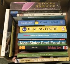 Three boxes of mainly modern cookery books to include YOTAM OTTOLENGHI "Plenty",