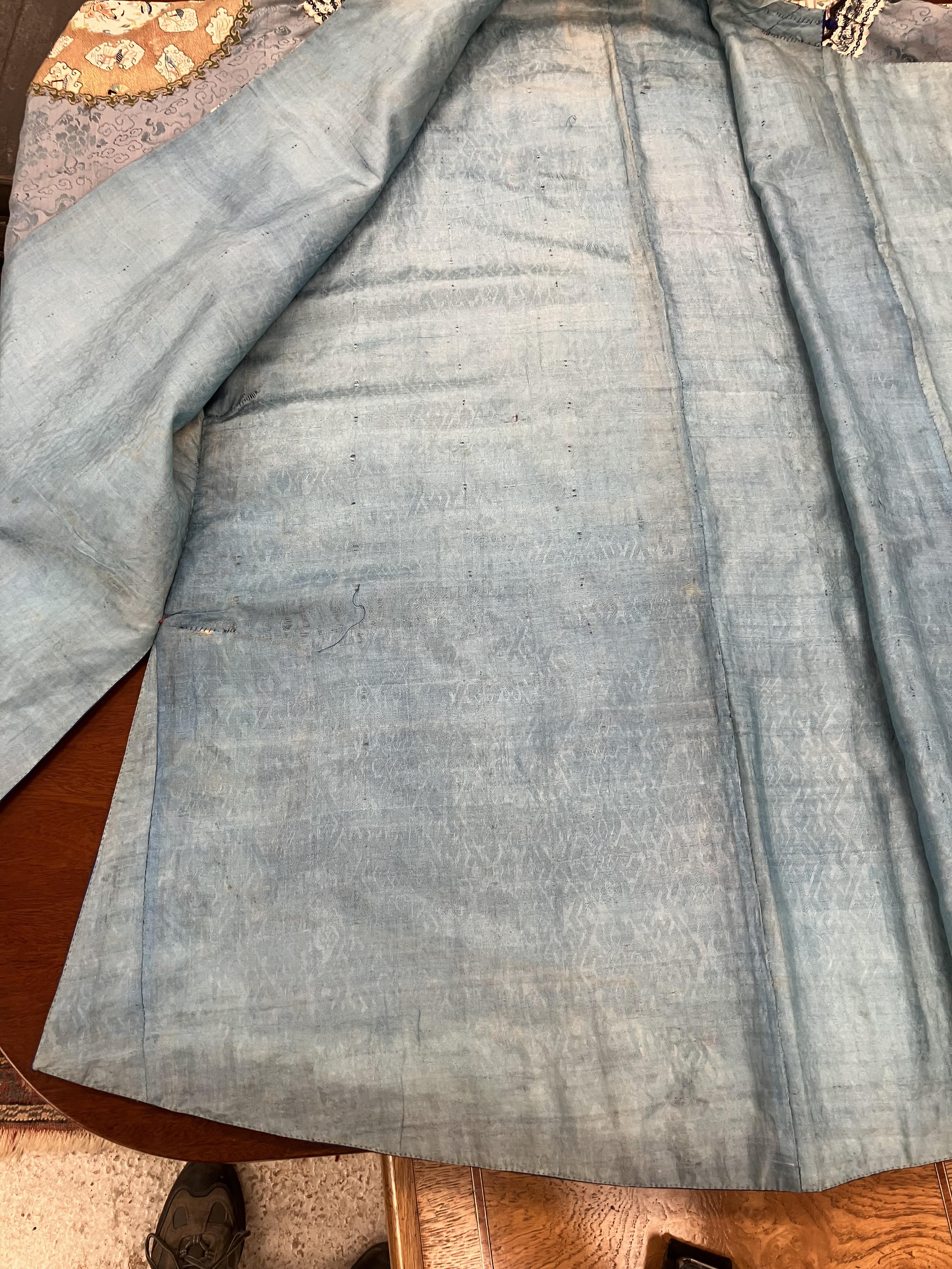 A circa 1900 Chinese silk jacket, - Image 41 of 81