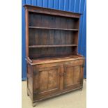 An 18th Century oak dresser,