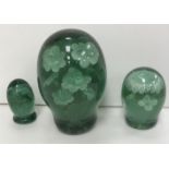 A Victorian green glass dump,