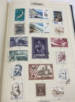 Thirteen various albums of British and World stamps