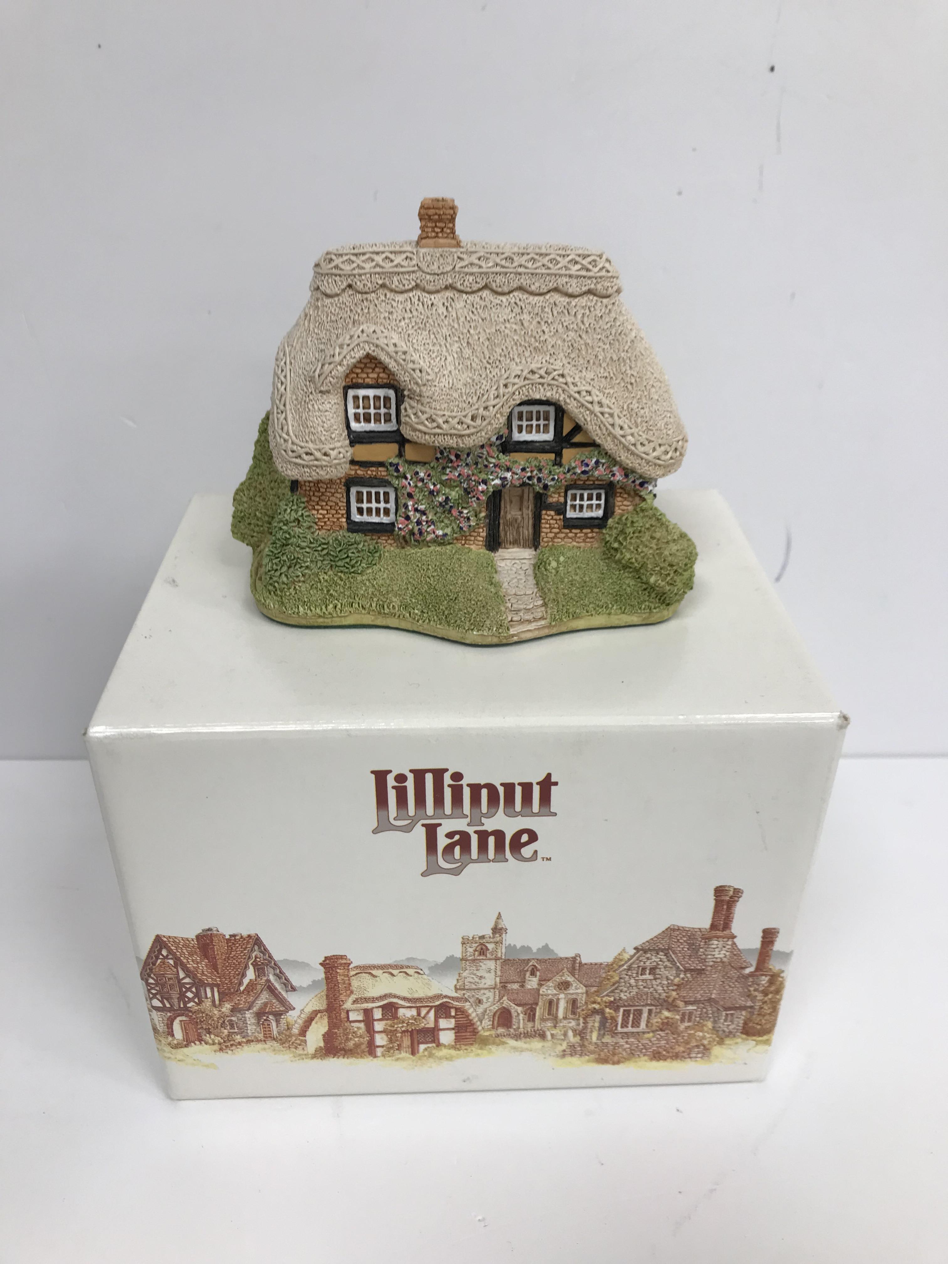 A large collection of Lilliput Lane cottages approximately thirty-seven to include Cruck End, - Image 33 of 41