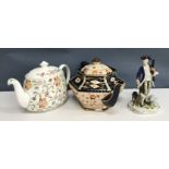 Two boxes of assorted decorative china wares to include a Minton Haddon Hall part tea service