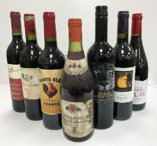 Twelve bottles various wines including Vicomte Bernard Kunság 2010 x 3,
