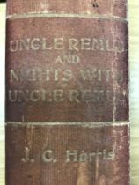 One volume J C HARRIS "Uncle Remus" and "Nights with Uncle Remus" circa 1898, American edition,