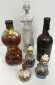 One bottle Adet Seward Bordeaux Beehive Brandy,