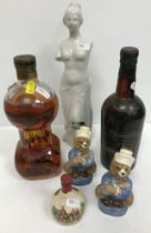 One bottle Adet Seward Bordeaux Beehive Brandy,