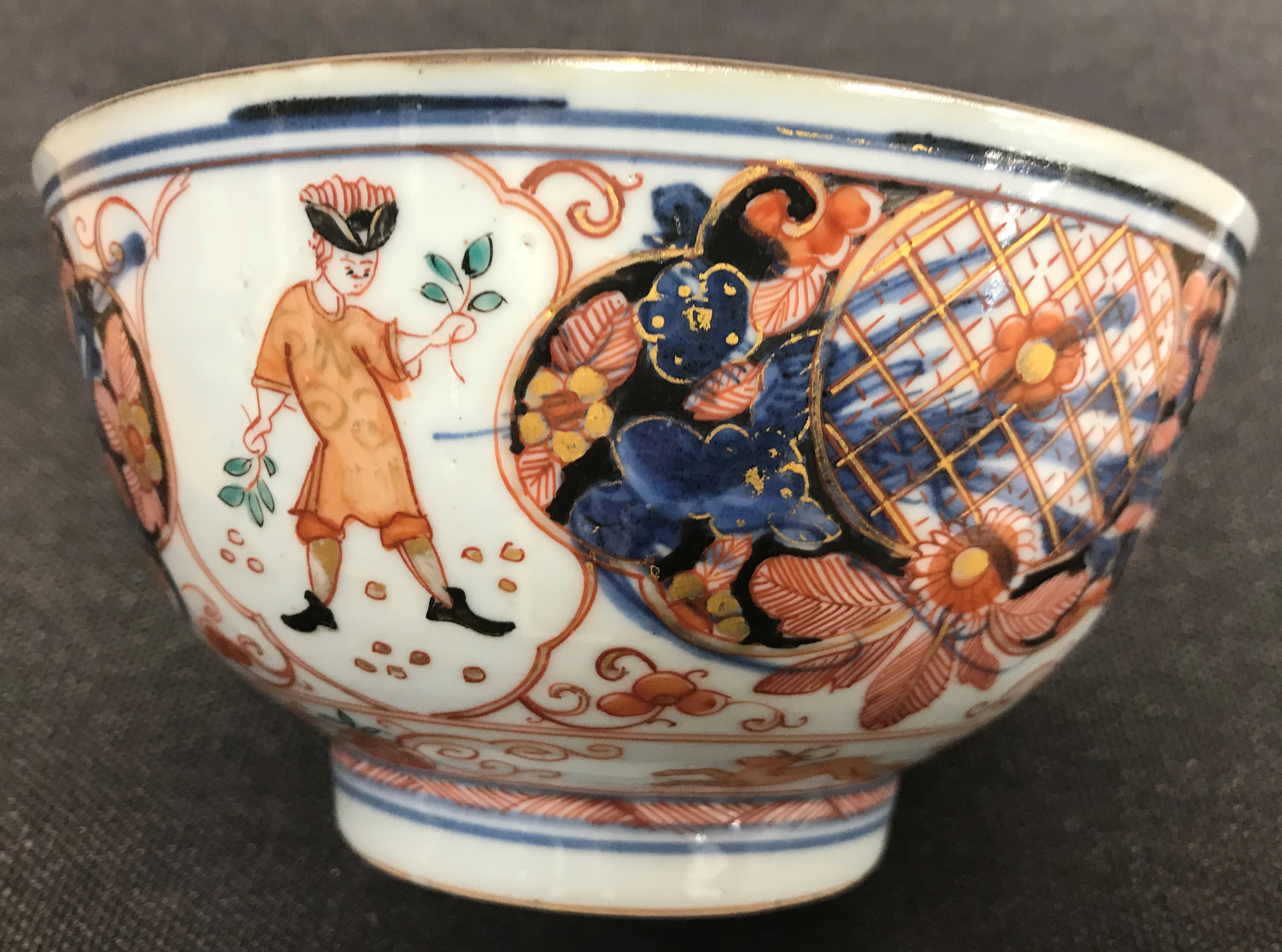 A 19th Century Chinese polychrome decora